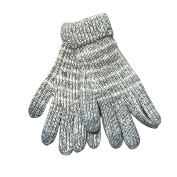 Time And Tru Strip Knit Gloves - Picture 2 of 5